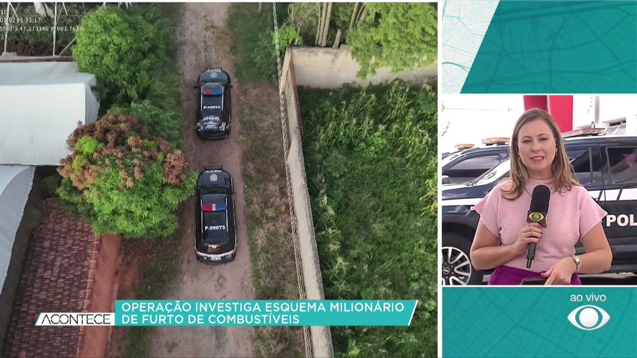 Operação investiga esquema milionário de furto de combustíveis