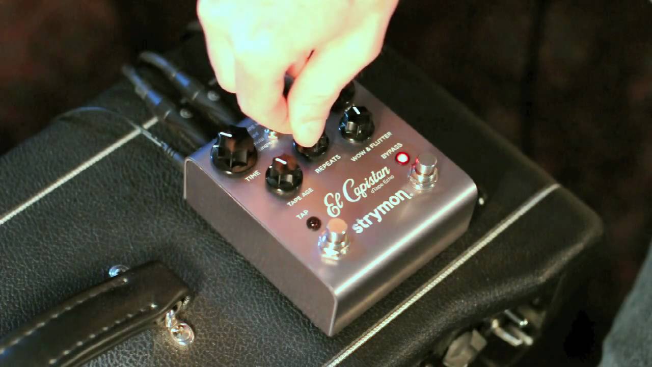 Strymon - El Capistan dTape Echo Demo - Part 1