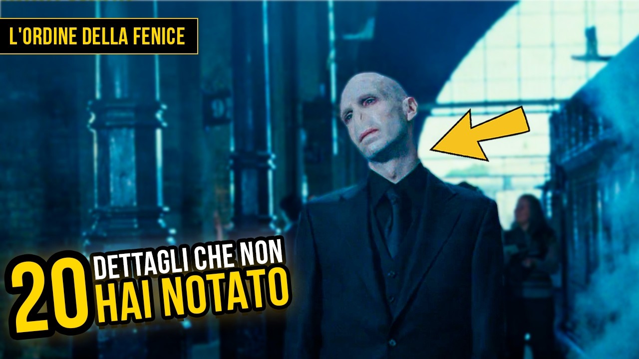20 DETTAGLI che NON HAI NOTATO in HARRY POTTER E L'ORDINE DELLA FENICE | Curiosità