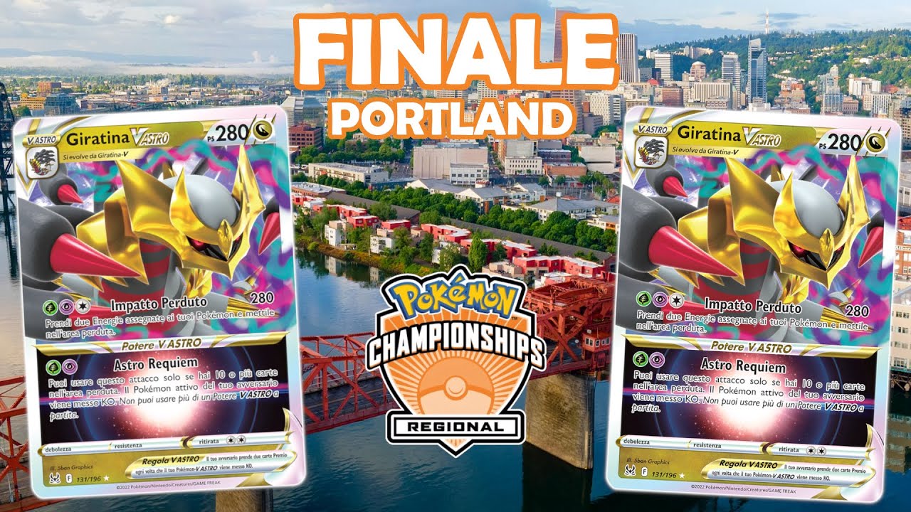 FINALE TRA GIRATINA AL REGIONALE DI PORTLAND! Partite tesissime, che spettacolo! | Pokemon TCG