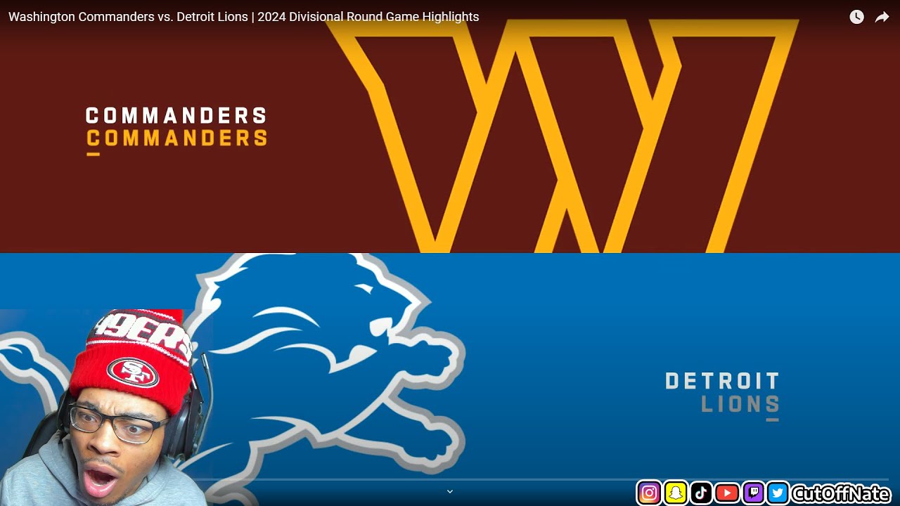 THEY DID IT! Washington Commanders vs. Detroit Lions | 2024 Divisional Round Game Highlights