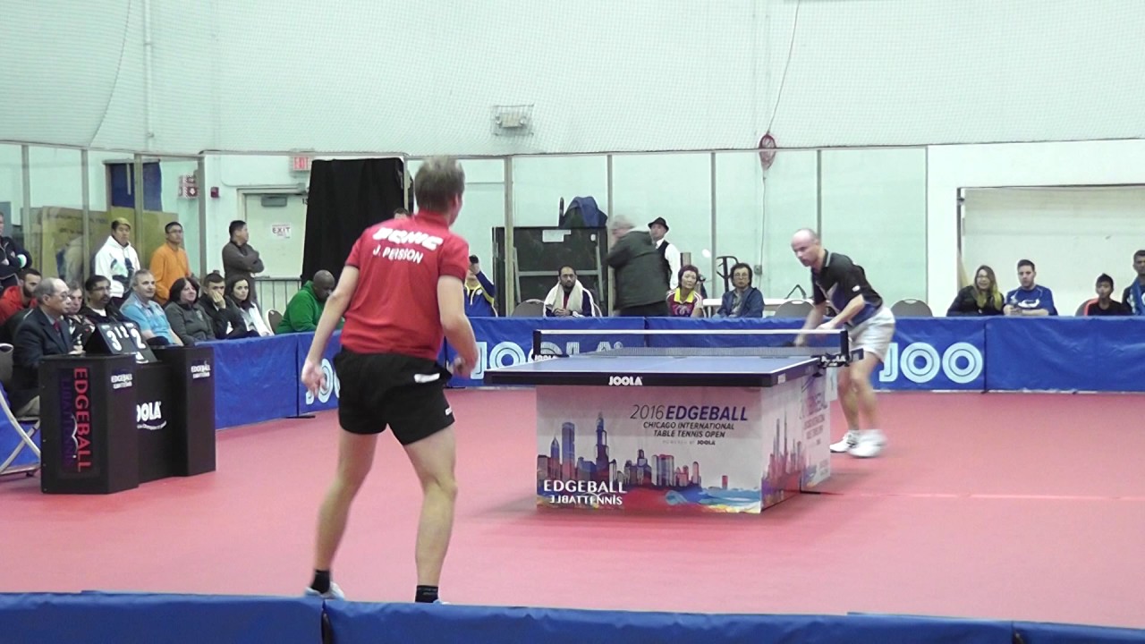 Jorgen Persson vs Lucjan Blaszczyk - Open Singles Semifinal