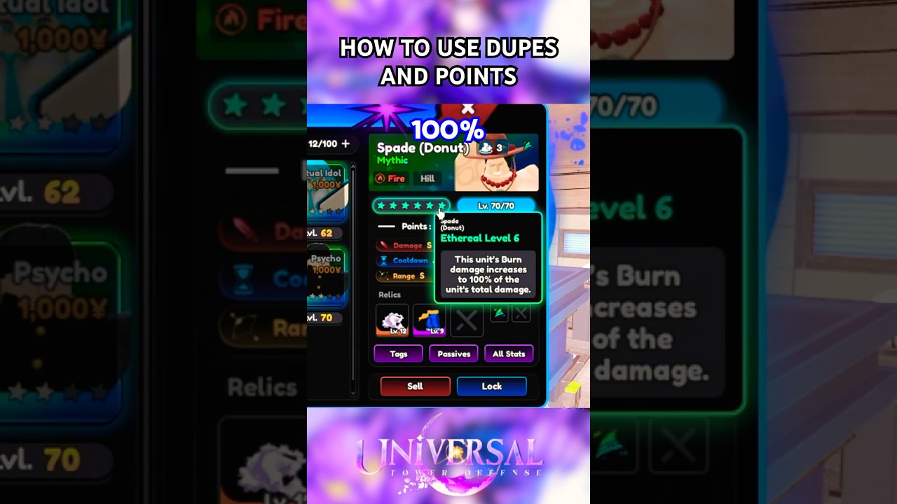 How to: Dupes and Stat Points | (Universal Tower Defense)