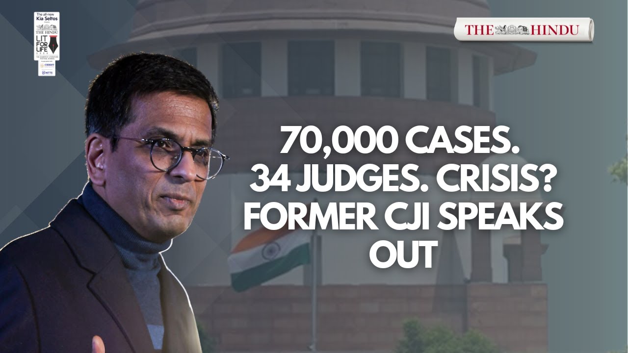 Rule of Law, Bail, and Judicial Reform in India | DY Chandrachud | Lit for Life 2026