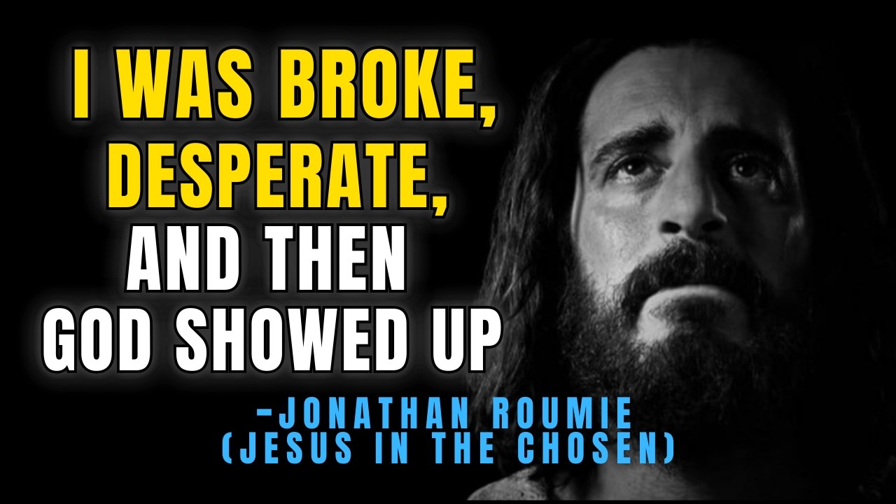 How The Chosen Jesus Found Faith in His Own Darkest Hour | Jonathan Roumie Testimony