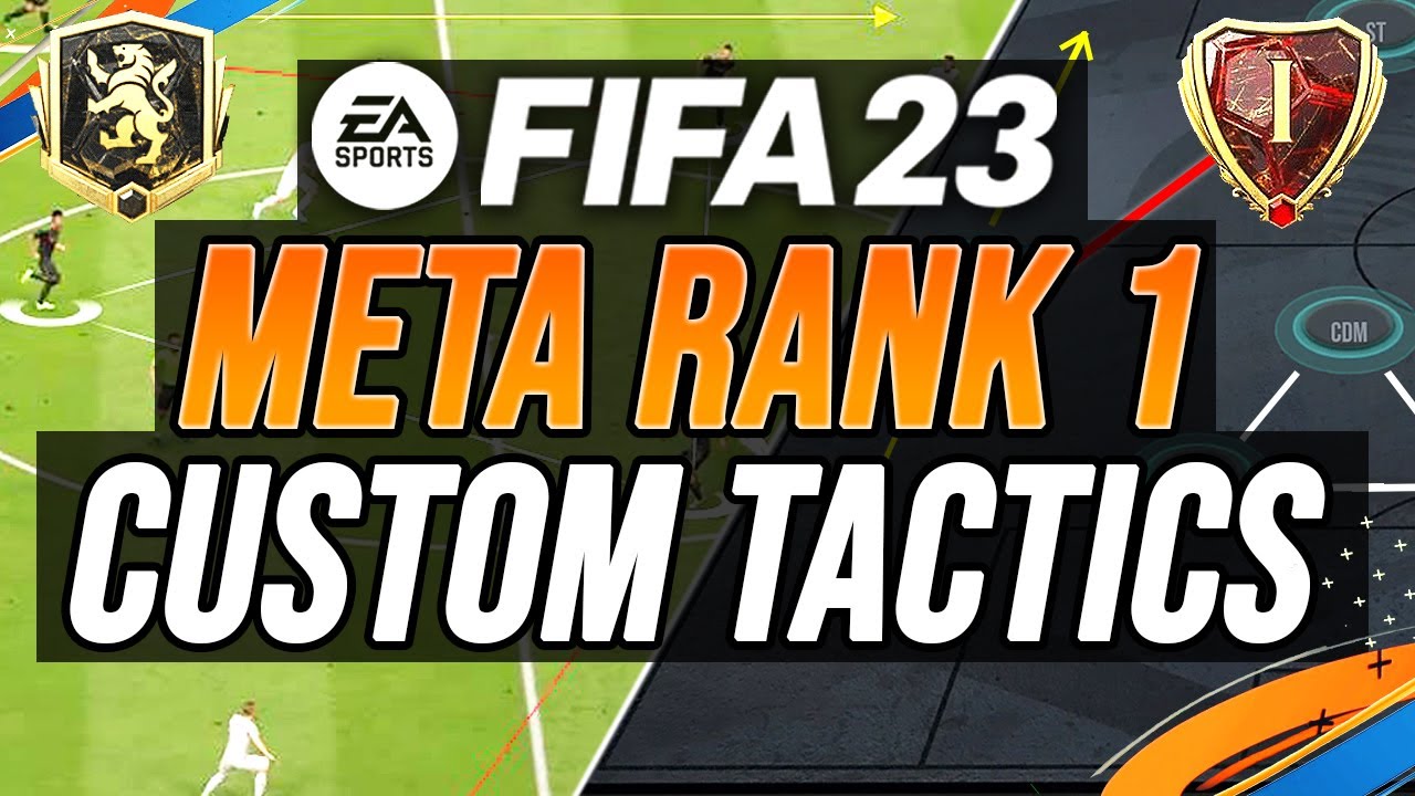 BEST META RANK 1 POST PATCH CUSTOM TACTICS & INSTRUCTIONS - ALL FORMATIONS SET UP - FIFA 23