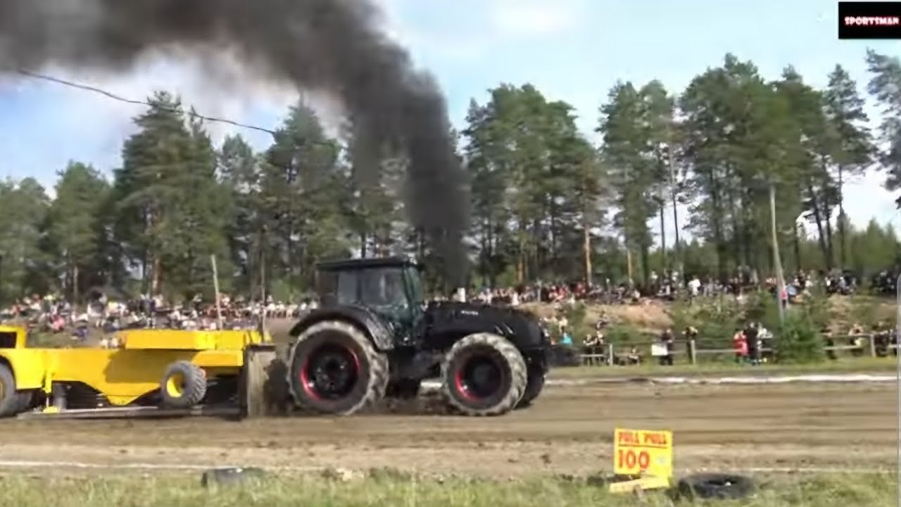 Farm sport 10000 kg Tractor pulling Tyrnävä 2024