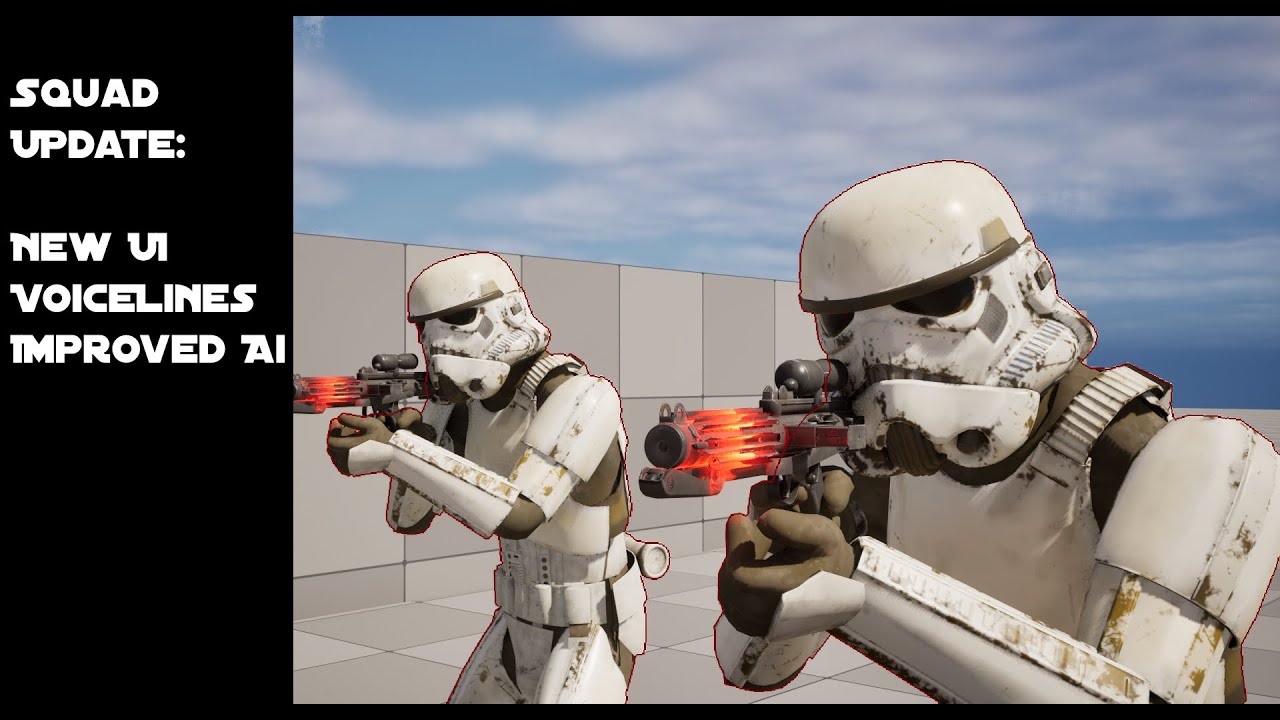 UE5 - Star Wars Squad Combat Update