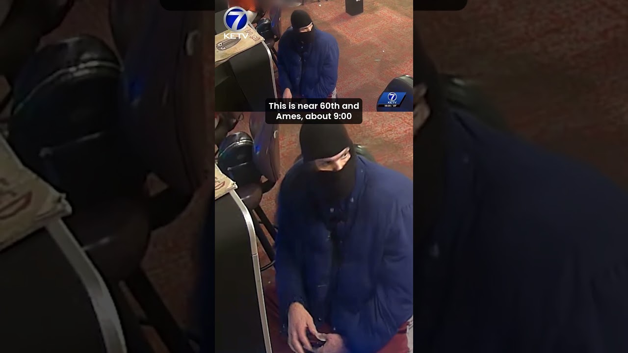 Video shows man sawing into game machine at Omaha laundromat