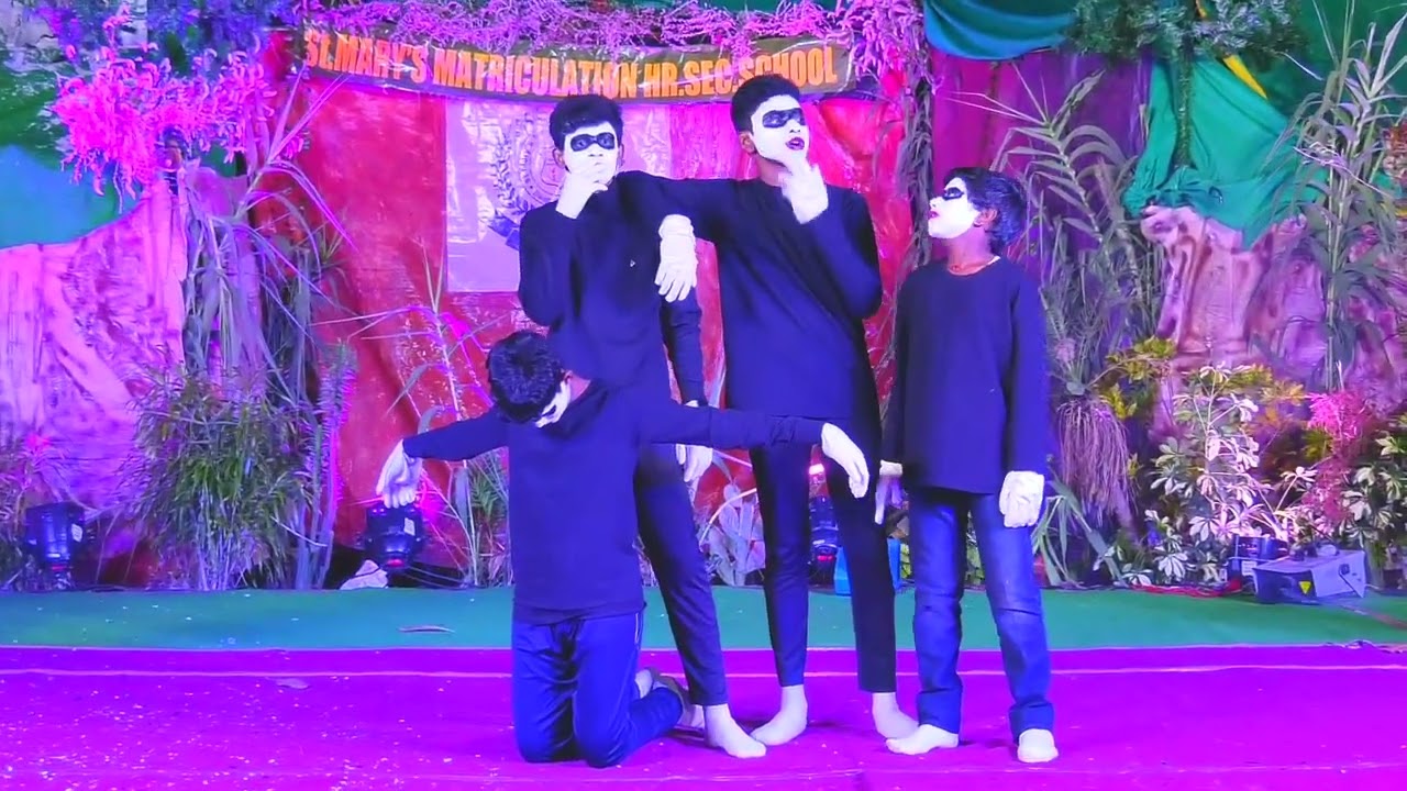 St. Mary's Matric Hr. Sec. School, Bikshandar Kovil, Trichy - Annual Day Performance Mime