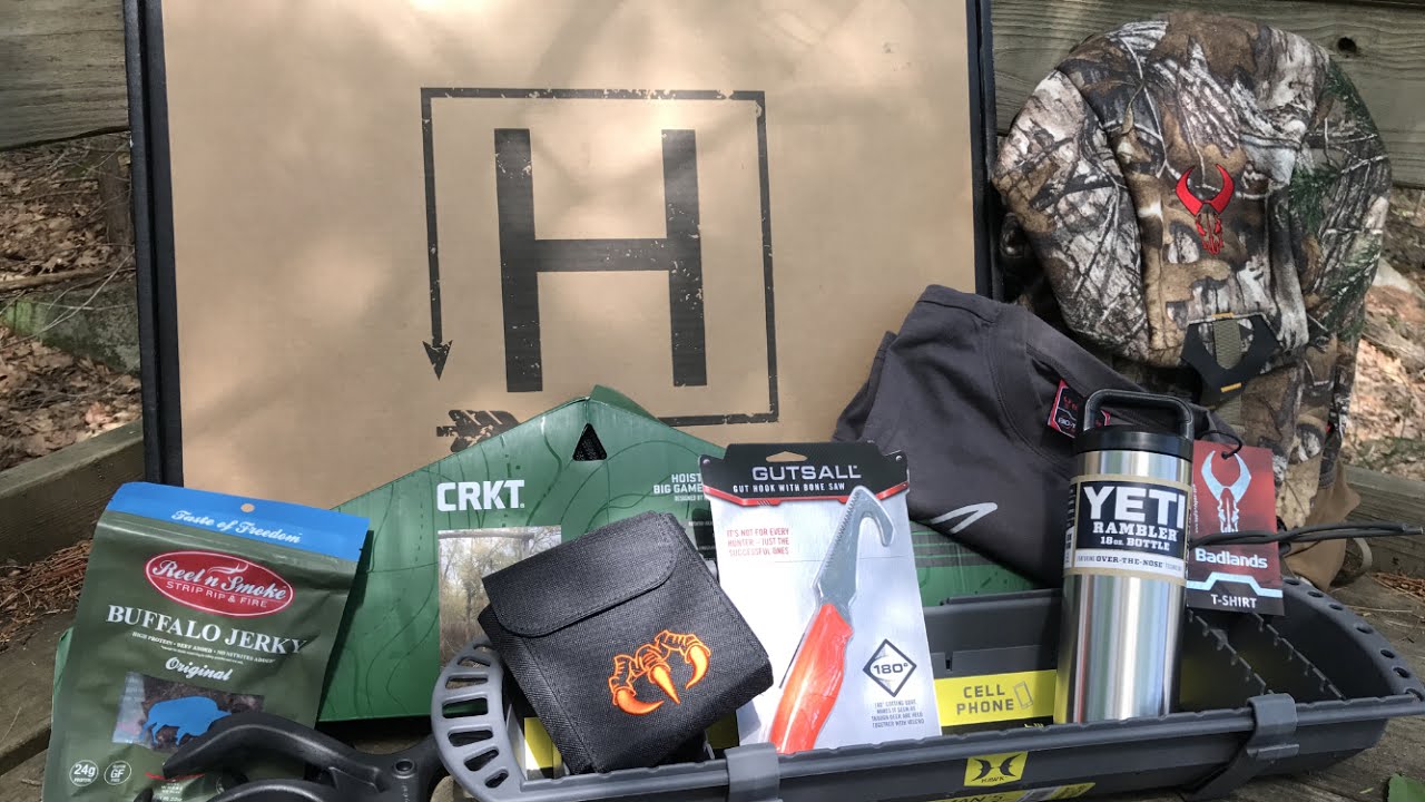 UNBOXING FIRST TIME Hunt Vault ELITE:  New Subscription Box | CRKT, Badlands, Yeti, And More
