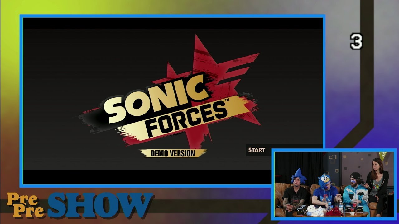 Sonic Mania & Sonic Forces Gameplay at E3