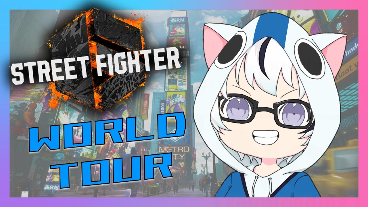 【 #SF6 #ストリートファイター6 】『井の中の蛙、大海を識る』ストリートファイター6 ワールドツアーモードプレイ Part1 #vtuber #根来パトセ