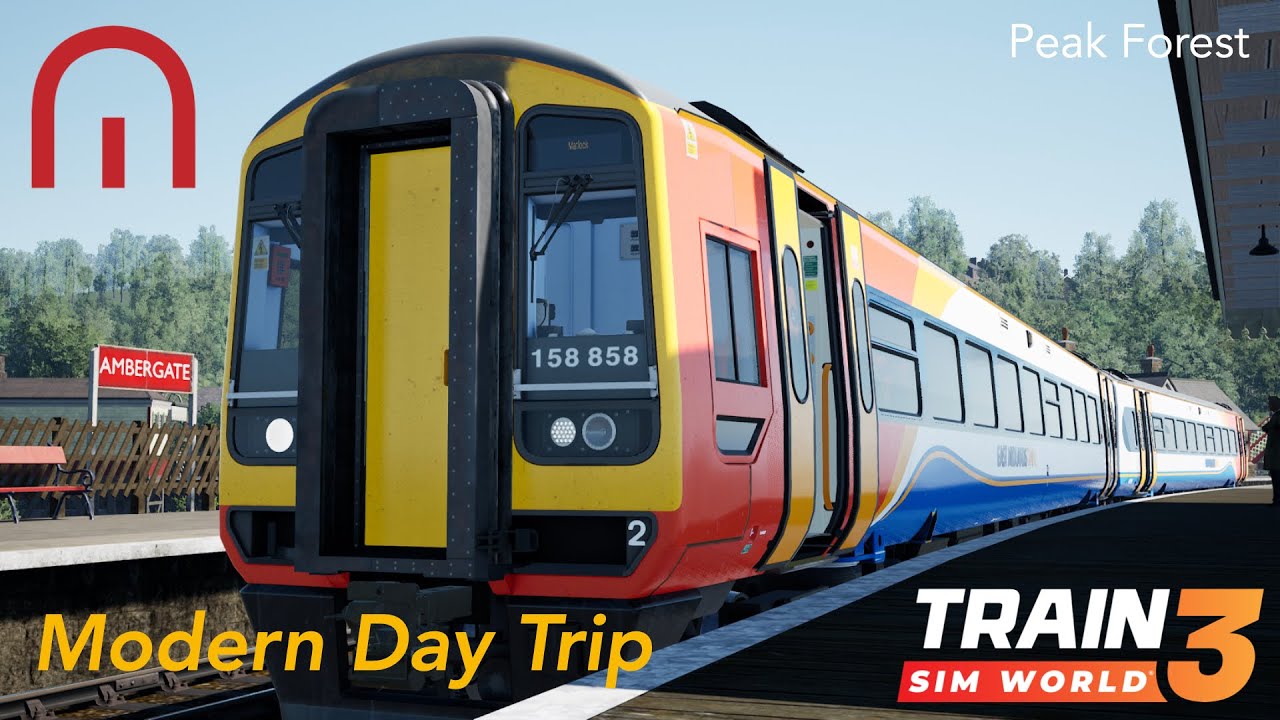 Train Sim World 3 - Modern Day Trip to Matlock - EMT East Midlands Trains