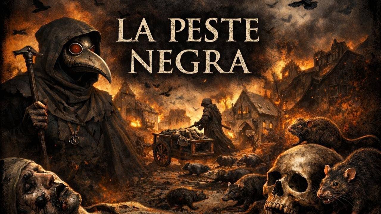 La historia de la Peste Negra. De la mano de Black Mango y Chamo Gutierrez.