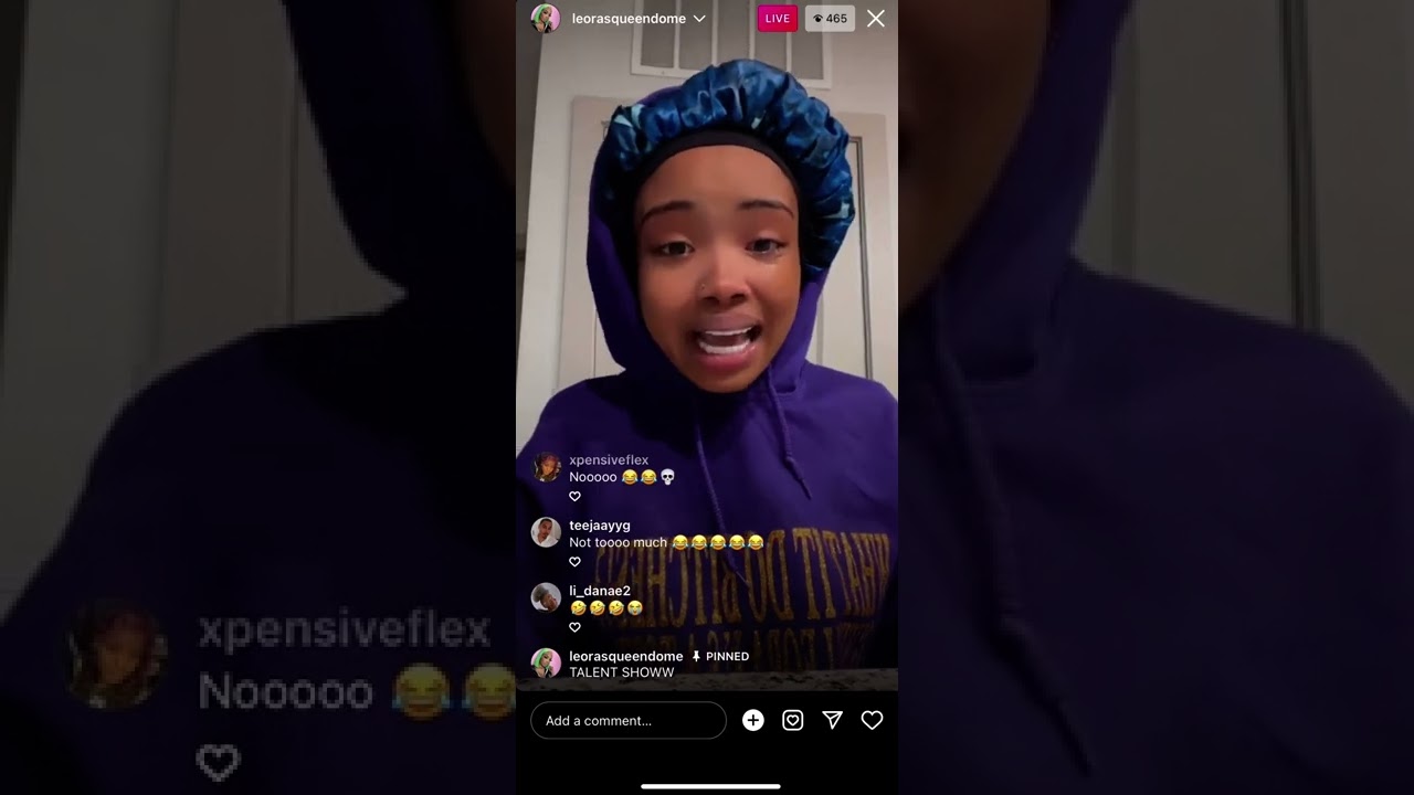 queen leora shades and goes off on fans on live #viral #queenleora