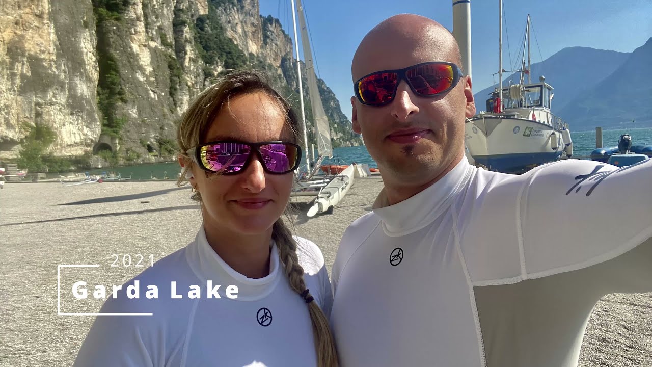 Lake Garda 2021 - Nacra Inter 20 - Campione Univela 4K60 GoPro 9 Catamaran sailing