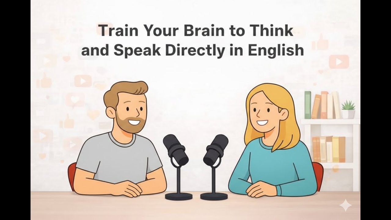 Train Your Brain to Think and Speak Directly in English
