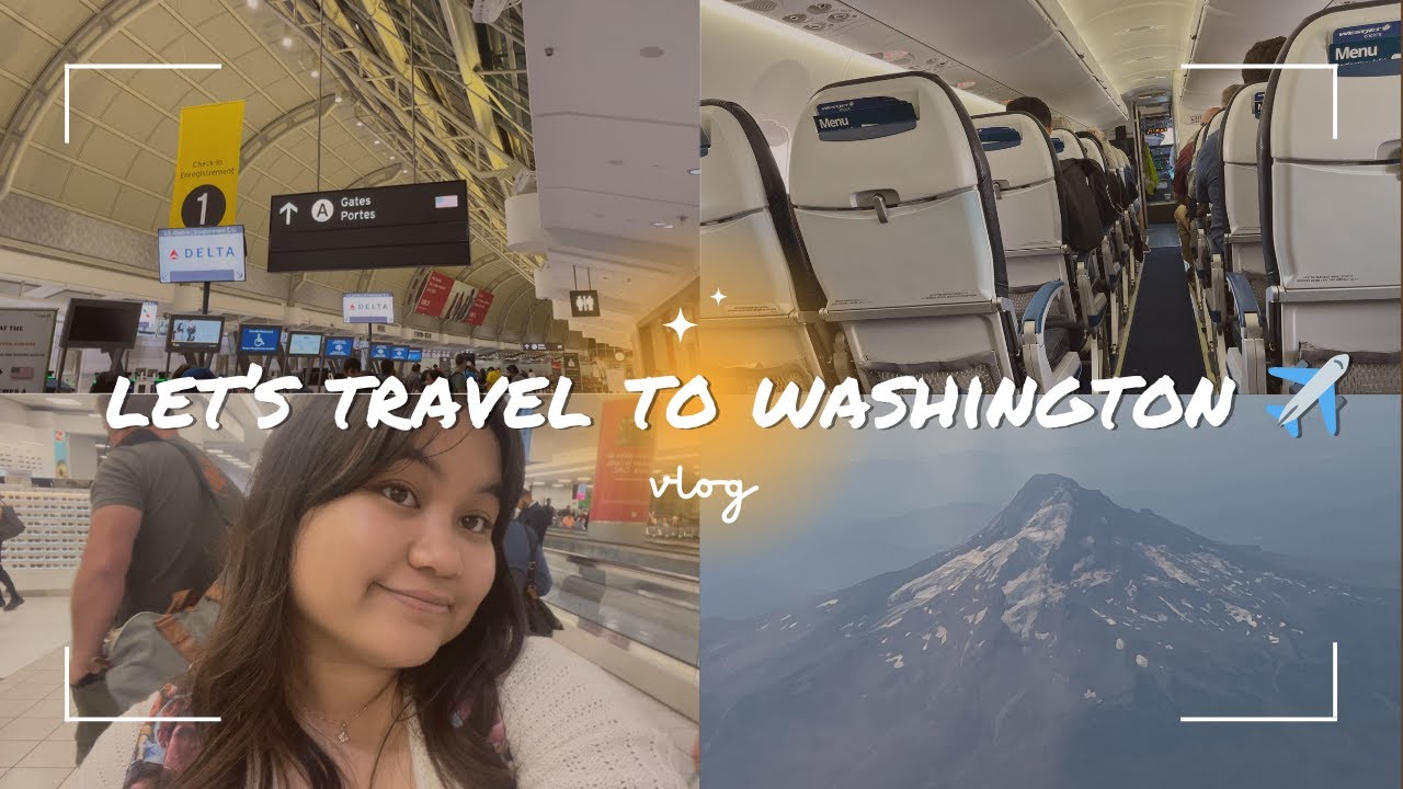 TRAVEL VLOG | Day 1 | Let's Travel to Vancouver, WA ✈️
