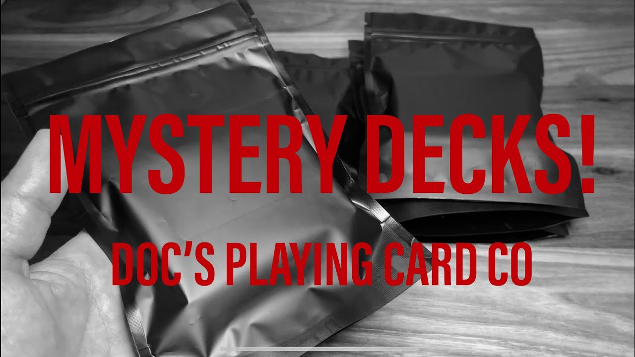 Mystery Decks from Doc&rsquo;s Playing Card Co - Unboxing!