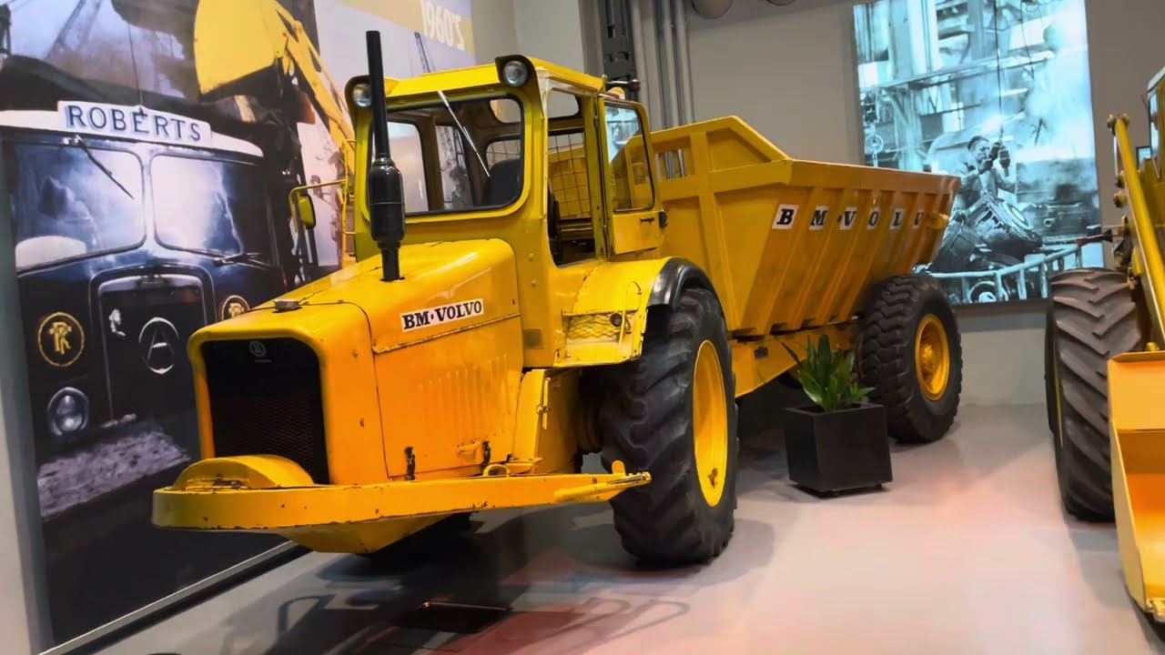 Dumper Volvo BM DR 631 &rdquo;Grus-Kalle&rdquo;. Introducerad 1966.  Munktellmuseet, Eskilstuna