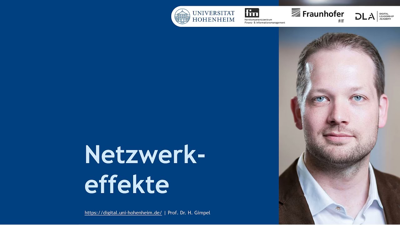 Netzwerkeffekte (20:49 Minuten)