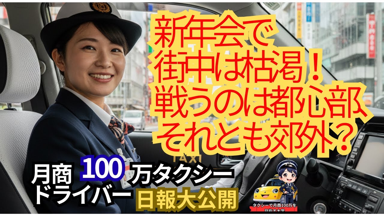 【日報添削2026.16】込112410円。深夜の街中は大枯渇！行った先営業か、都心部へ一気にもどるか。最後は、分析が勝つ。