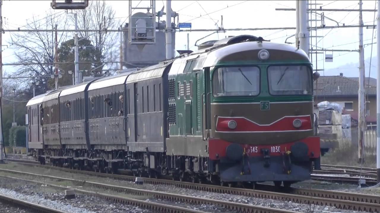 2014-03-02 Ferrovie dimenticate Rientro a Palazzolo e manovre del treno storico