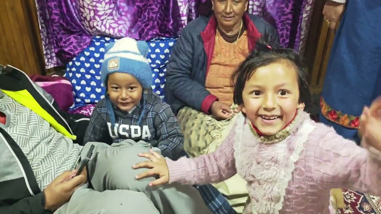 Aaj Hum Gaye ivu ke Mapo #myhome #family #familyvlog #kinnaur #moorang #mountains #ivuvlogs #tribal