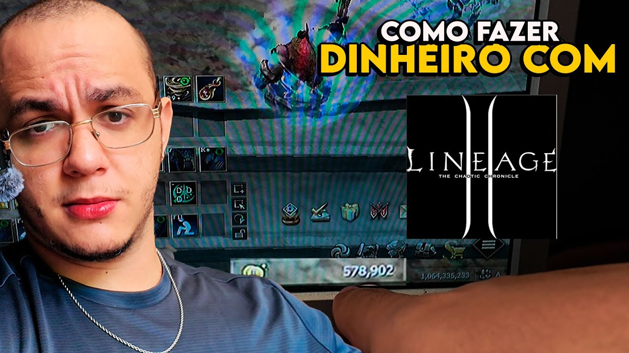 COMO EU GANHO DINHEIRO COM LINEAGE 2 ( AULA NA PRÁTICA )
