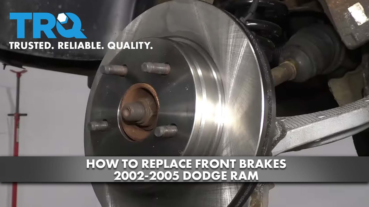 How to Replace Front Brakes 2002-05 Dodge RAM