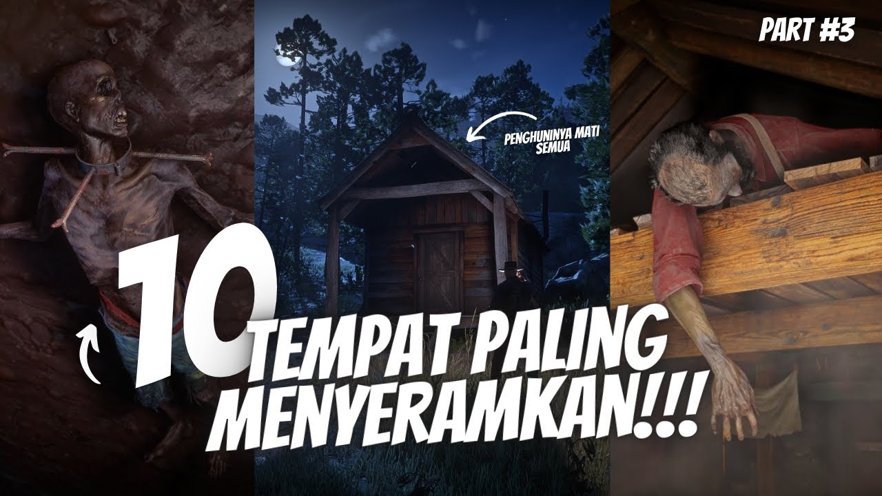 AKU BONGKAR  10 TEMPAT MENYERAMKAN DAN KISAH DI DALAMNYA!!!