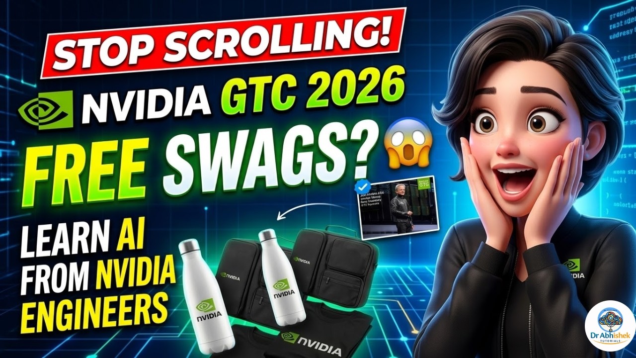 Прекратите листать! Бесплатные подарки на NVIDIA GTC 2026? 🤯 Изучайте ИИ у инженеров NVIDIA #nvidia