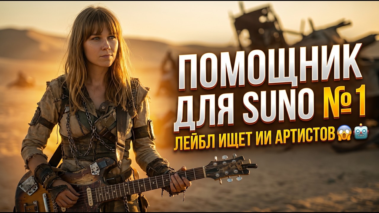 Помощник для Suno №1 &mdash; создаю Gem бота для промтов и текстов + лейбл ищет ИИ артистов 😱🤖