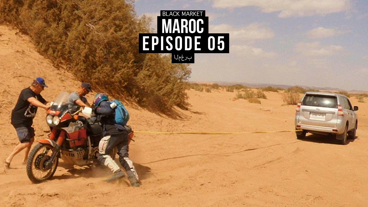 Coinc&eacute;s &agrave; moto dans les dunes du Sahara ! | BLKMRKT [EP:05]