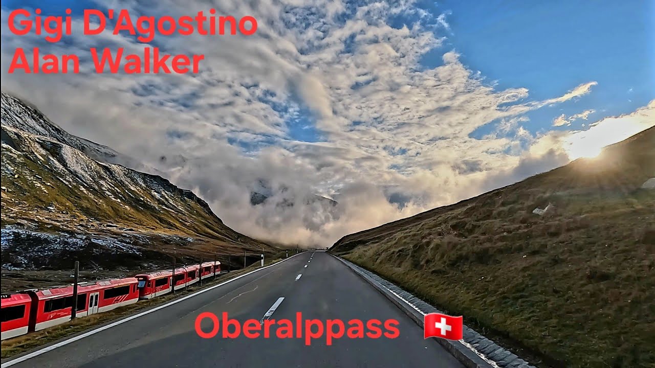 Incredibly beautiful 🤩 Switzerland 🇨🇭 Oberalppass 4K GoPro in action