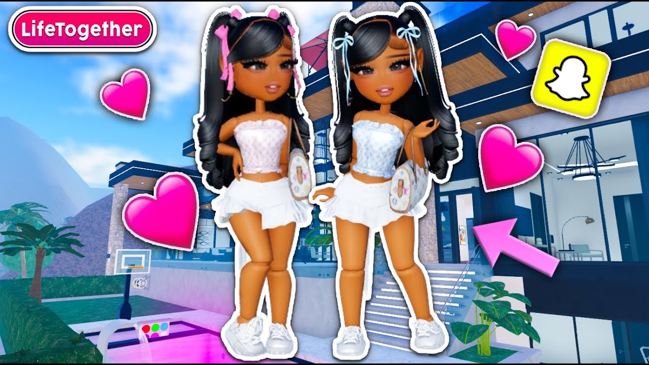 I found my REALISTIC BADDIE twin on Roblox SNAPCHAT | LifeTogether roleplay