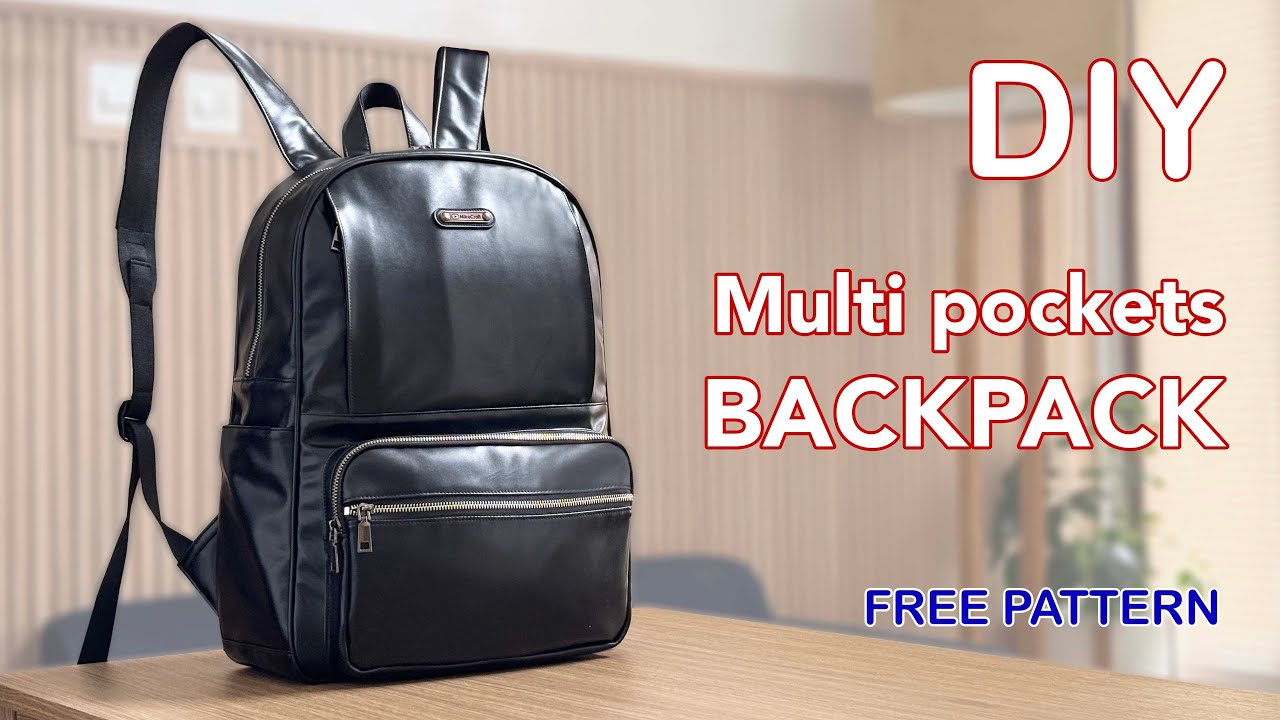 DIY Multi Pocket Backpack