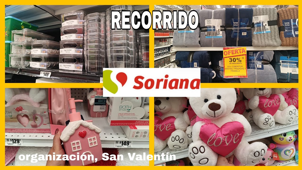 RECORRIDO EN SORIANA, ORGANIZACION, SAN VALENTÍN.