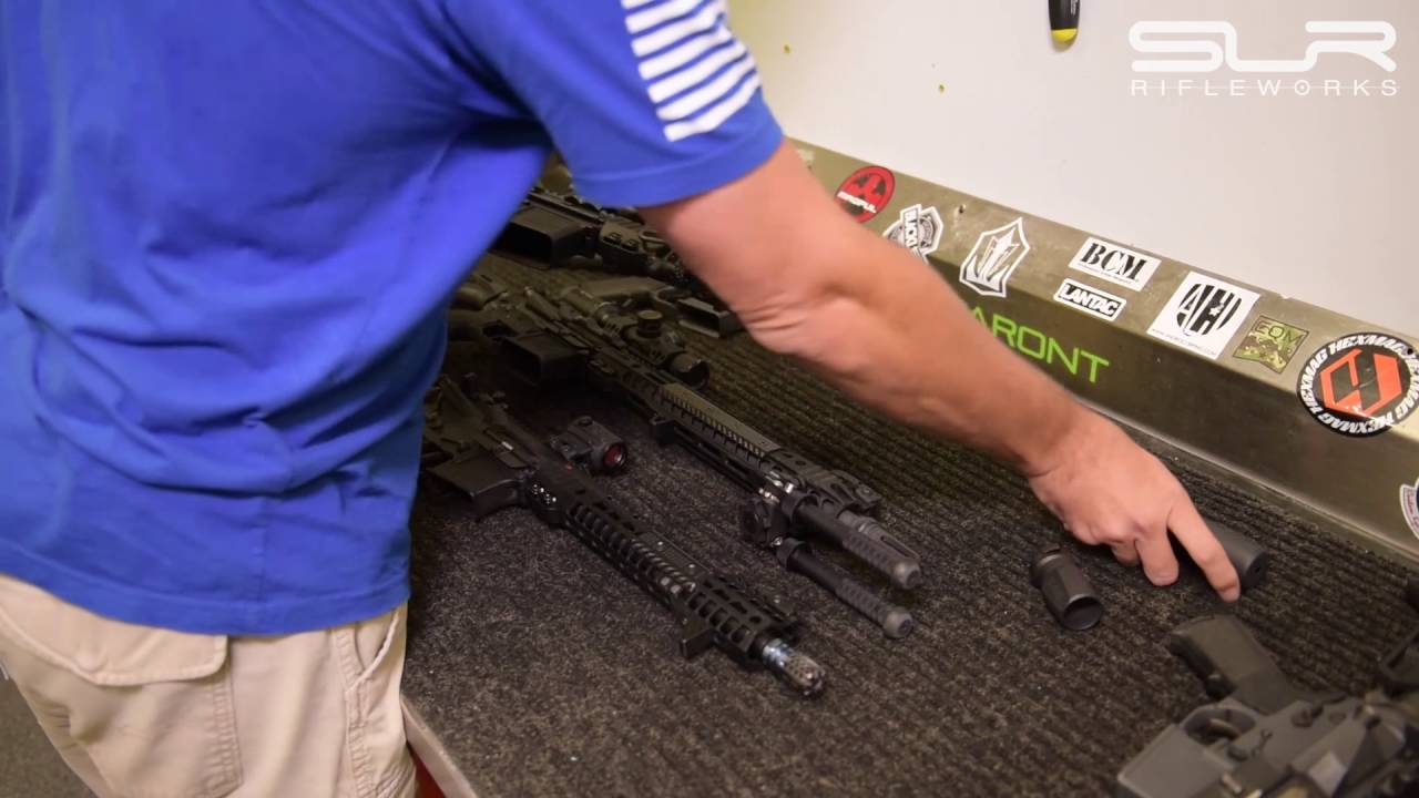 Barrel and SLR Handguard length measurements.