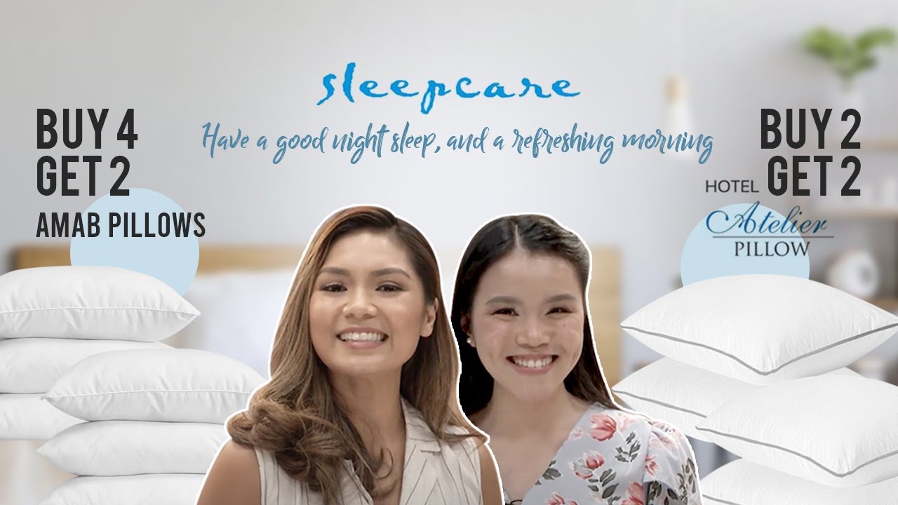 Sleepcare Anti-Dust Mite, Anti-Bacterial Queen Pillow & Hotel Atelier Queen Pillow | Shop TV