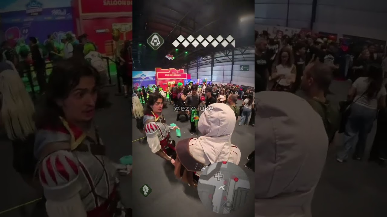 WHEN EZIO FROM ASSASSIN’S CREED APPEARS IN REAL LIFE | PEOPLE LOSE THEIR MINDS!