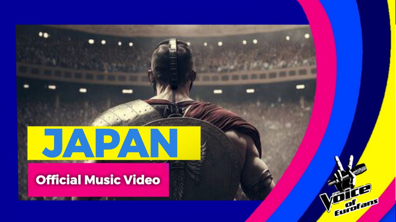 Mirze - Gladiator - Japan 🇯🇵 - OFFİCİAL MUSİC VİDEO - The Voice of EuroFans - 8. Edition