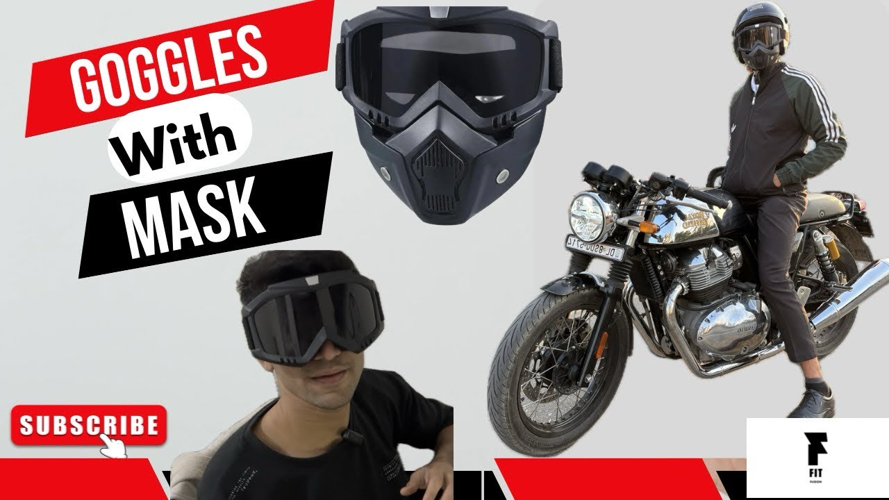 Bike Riding Goggles with Face Mask – Honest Review 😎”