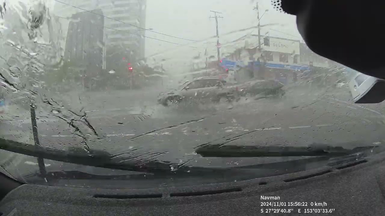 Coorparoo Hail November 1, 2024