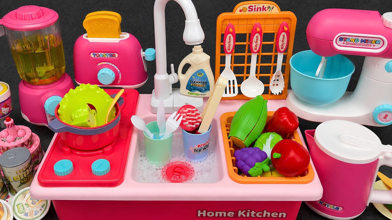 Toy Cooking ASMR | Kitchen Playset 🍽️ BEST Satisfying with Unboxing TOY PLAYSET 2026