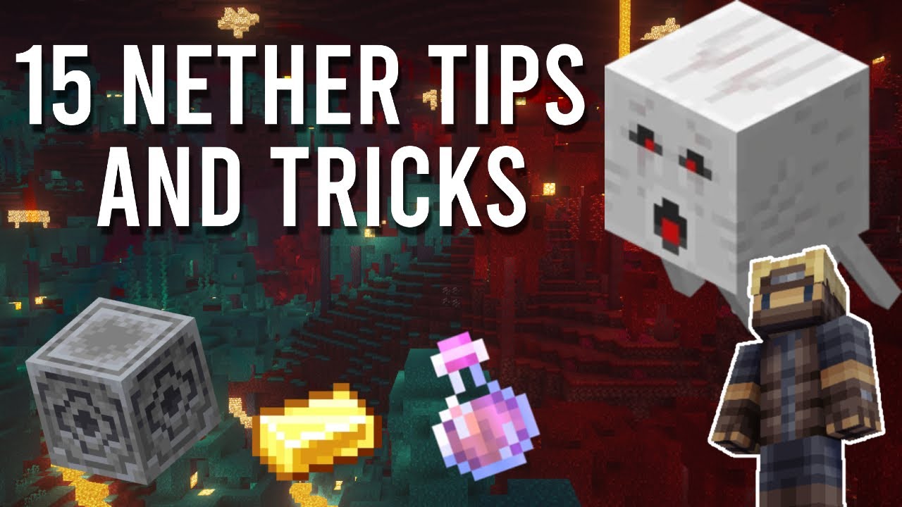 15 Tips And Tricks For SURVIVING The NETHER | Minecraft *1.16*