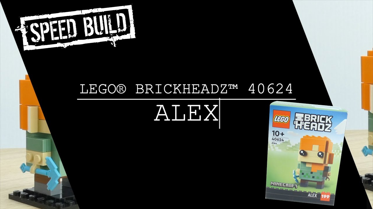LEGO&reg; BRICKHEADZ&trade; Alex 40624 SPEED BUILD