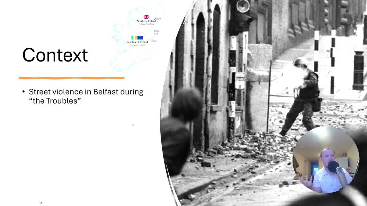 Belfast Confetti  - GCSE Poetry Analysis - Edexcel