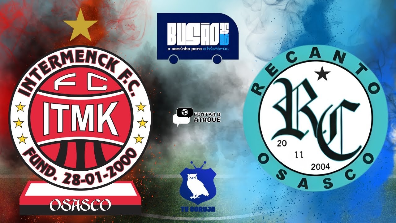 🔴 AO VIVO - INTERMENCK F.C. x RECANTO - COPA DO BUSÃO - RODADA 2